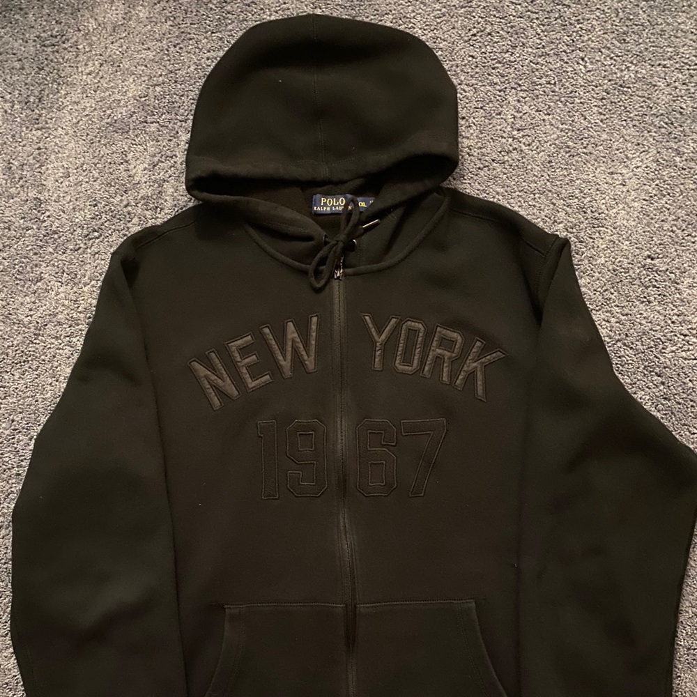 Polo ralph lauren new york zip up hoodie